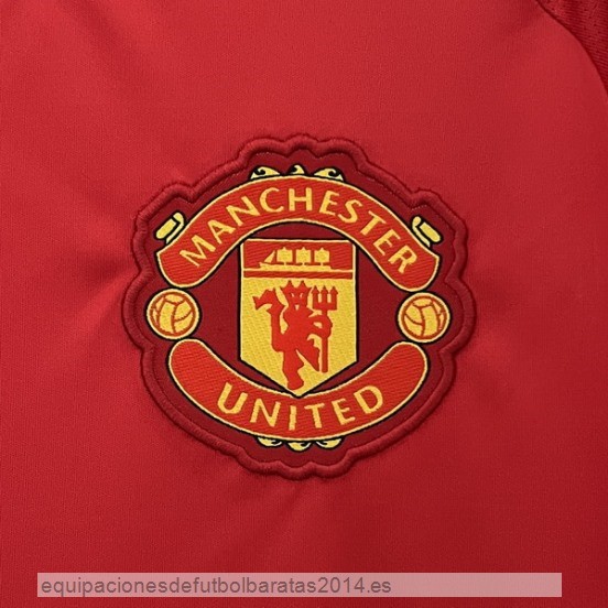 Nuevo Tailandia 1ª Camiseta Manchester United 24/25 Rojo Baratas